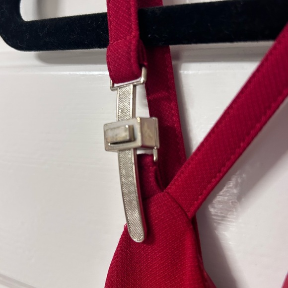 Versace One Shoulder Asymmetrical Red Dress - Picture 5 of 6